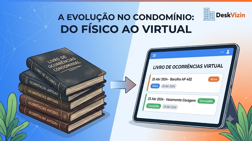 Livro de Ocorrências Virtual para Condomínios: benefícios em relação ao livro físico